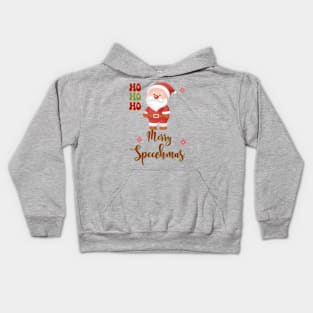 Speech therapy, slp, slpa, speech language pathologist, Christmas Kids Hoodie